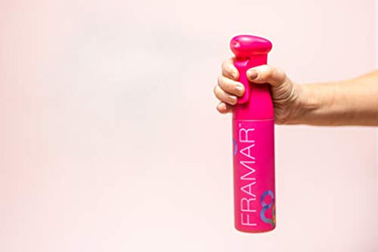 FRAMAR Premium Hair Mister Spray Bottle – Continuous Spray Bottle For Hair, Water Sprayer, Continuous Mister for Salon Supplies – Ultra Fine Mist – Pink 250 ml - color: Pink