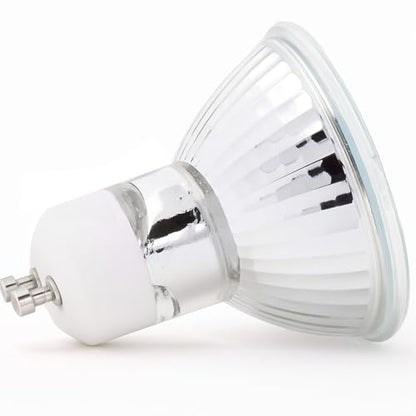 Mandala Crafts MR16 25W 120V GU10 Halogen Light Bulbs for Candle Warmers Lamps - Dimmable Warm White Fragrance Melts, Tart Burners, Scents Wax Warmer Bulbs, Pack of 4