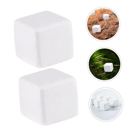 Toddmomy 30pcs Climbing Pet Calcium Block Amphibian Health Products Tortoise Lizard Chameleon Lizard Frog Chameleon Frog Reptiles Health Chameleon Reptiles Stone for Turtle