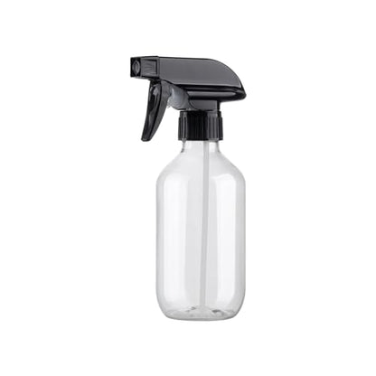 Spray Bottles 1 Pack 10oz Empty Squirt Bottle Plastic Refillable Containers | Fine Mist Water Spray Bottle with Adjustable Nozzle BPA Free Small Spray Bottle for Cleaning, Plants, Pet Training, Hair - color: clear