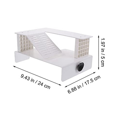 Toddmomy Turtle Terrace Floating Island Turtle Decor Reptile Climbing Platform Basking Platform