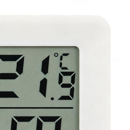 Moisture Meter - Battery Operated Gauge Hydrometer for Accurate Indoor Humidity and Temperature, Compact Design with Easy Read Display, Meter for Terrarium Incubator Greenhouse Bedroom Indoor