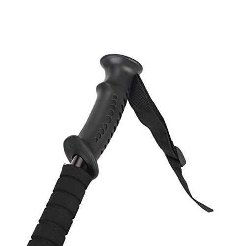 Diydeg Professional Stainless Steel Retractable Snake Hook, Sturdy, Lightweight, Ergonomic Grip, 3 Section Retractable, with Distance for Catching Controlling Snakes