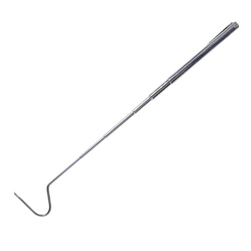 Mipcase 3pcs Stainless Steel Retractable Snake Hook Tool Professional Reptile Grabber for Safe Handling of Snakes and Reptiles Portable Design for Outdoor Use