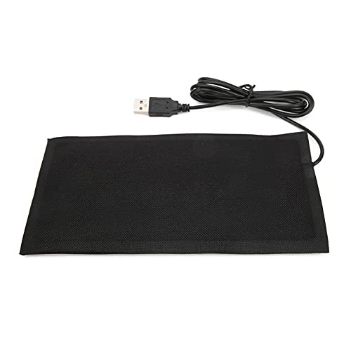 USB Reptile Heating Mat Amphibian Heating Pad Small Animal Heat Pad Constant Temperature 45C with Carbon Fiber for Turtles Snakes Lizards Spiders (Large Size 28 * 18cm (Constant Temperature - size: Large size 28*18cm (constant temperature without