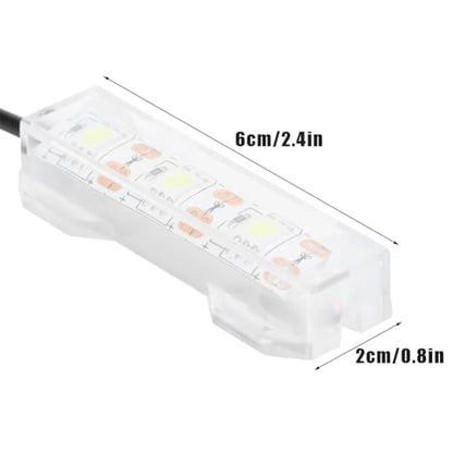 LED Aquarium Light, Submersible Fish Tank Lighting bar Stick USB Underwater Ultra Bright Beads Full Spectrum Hidden Small Lamp for Decorations Desktop Daily Freshwater Plants Indoor Water Garden