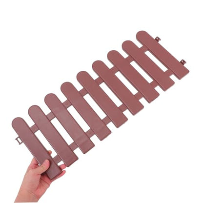balacoo 4pcs Outdoor Tortoise Enclosure Durable Turtle Playpen Lightweight Modular Pet Fence for Lawn and Garden Use Easy Assembly for Safe Outdoor Activities