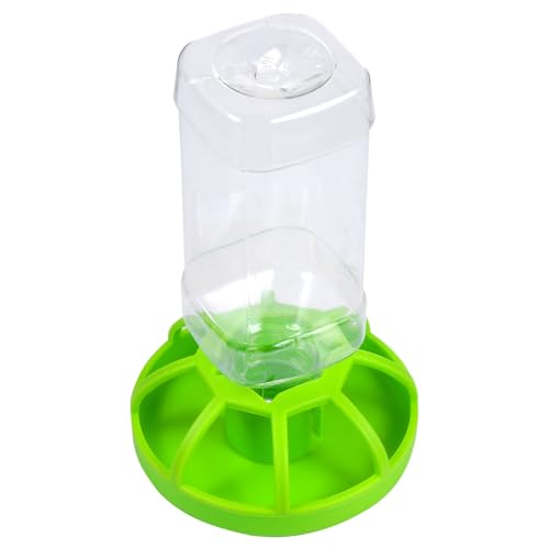 Toyvian Automatic Reptile Water Feeder Bowl with Reservoir for Turtle Lizard Snake Amphibian Drinking, Pet Terrarium Water Dispenser Accessory
