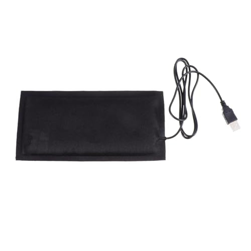 Balacoo USB Reptile Heating Pad, Under Tank Heater for Snake, Lizard, Turtle, Terrarium Heat Mat for Reptile, Consistent Temperature Control (Black, 7.9 x 3.9 in)