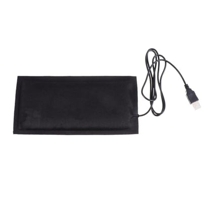 Balacoo USB Reptile Heating Pad, Under Tank Heater for Snake, Lizard, Turtle, Terrarium Heat Mat for Reptile, Consistent Temperature Control (Black, 7.9 x 3.9 in)