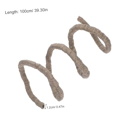 Artificial Jungle Vines Realistic Fake Plants Decorative Vines for Pet Enclosure Bearded Dragon Habitat Easy to DIY Greenery - size: 100.00X1.20X1.20CM
