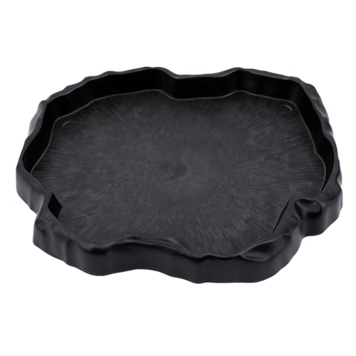 Tortoise Water Dish, Reptile Water Dish，Reptile Food Dish Suitable for The Feeding and Watering Needs of Various Pets,Tortoise Feeder, Lizard Water Dish, Reptile Food Bowl
