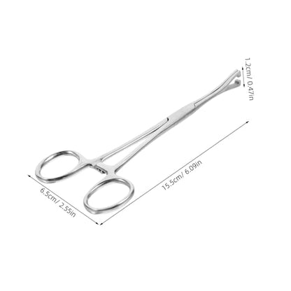 VICASKY Stainless Steel Reptile Feeding Tongs Long Tweezers Clamp for Snakes Lizards and Aquatic Plants Ergonomic Aquarium Feeding Tool for Bearded Dragons and Geckos