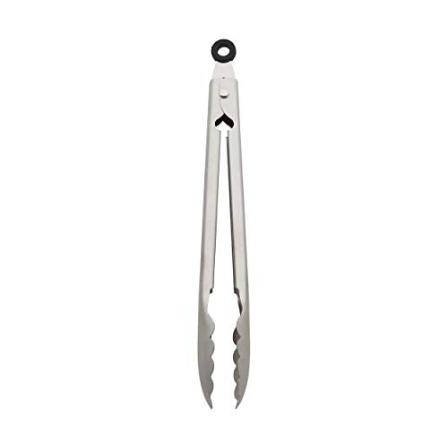 KitchenAid Stainless Steel Utility Tongs, 12 Inch - color: Stainless Steel, size: 11.6 Inches