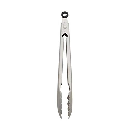 KitchenAid Stainless Steel Utility Tongs, 12 Inch - color: Stainless Steel, size: 11.6 Inches