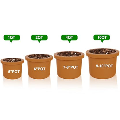 Seed Starting Soil Mix 1qt, Seed Starter Seedling Soil Ready to Use Suitable for Vegetable, Flower, Houseplant and Bonsai - color: Seedling Soil, size: 1qt