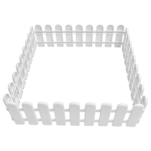 POPETPOP 4pcs Outdoor Tortoise Enclosure Easy Install Plastic Pet Playpen for Land Turtles