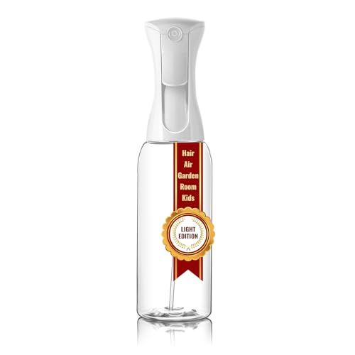 Mistifi Garden Mist – Continuous Ultra Fine Mist Spray Bottle for Plants, Gardening, Flowers, Indoor & Outdoor Use, Refillable Large Mister(500ml 1Pc, Transparent bottle) - color: Transparent bottle, style: 500ml 1Pc