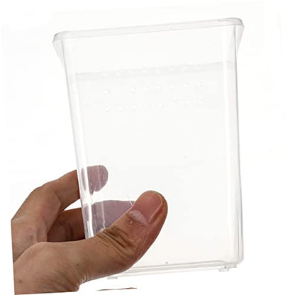 Sosoport 3pcs Incubator Habitat Boxes Small Enclosures for Tarantula Scorpion and Easy to Clean Bins Ventilation