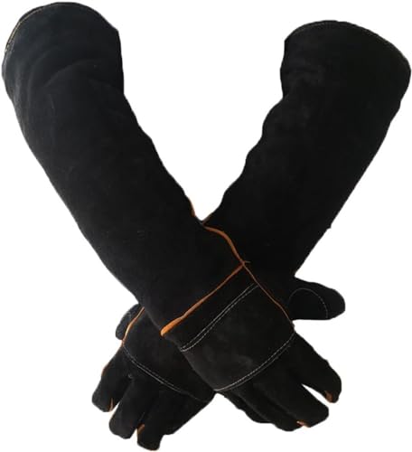 Strengthened Gloves for Animal Handling Dog Cats Birds Snakes Bathing Grooming and Bite-Proof Gloves,Pet Bite-Proof Gloves