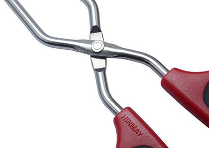 HINMAY Scissor Tongs 11-Inch Heavy Duty Stainless Steel Scissor Cooking Tongs - size: 11-Inch