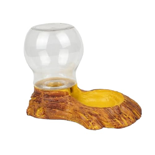 Reptile Pet Water Feeder Resin Crafted Non-Toxic Smooth Clean Tortoise Drinking Fountain