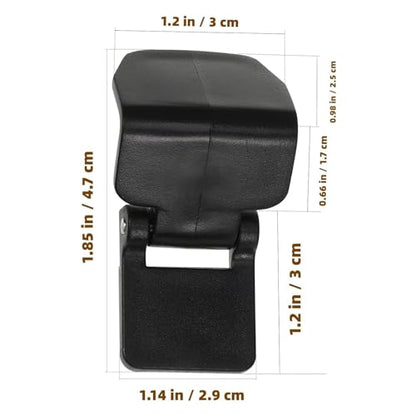 VILLCASE Reptile Feeding Tank Buckles 6 Pack Anti-Escape Lock Clips for Turtle and Amphibian Terrarium Lids Compatible with Nomo Yl-07 Tanks 1.85X1.14X0.98 Inch Durable Plastic Locks