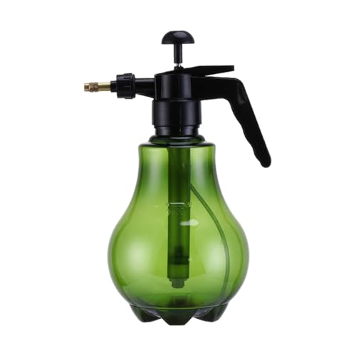 1.5L Water Spray Bottles, Hand Held Pressure Plant Mister with Top Pump, Continuous Spray Bottle for Plants, Watering Can with Adjustable Nozzle for Outdoor Indoor Gardening and Cleaning Work (Green) - color: Green