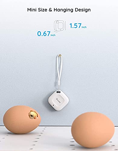 Govee Bluetooth Hygrometer Thermometer, Wireless Thermometer, Mini Humidity Sensor with Notification Alert, Data Storage and Export, 262 Feet Connecting Range