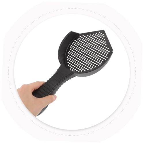 VICASKY 2Pcs Cat Litter Scoop Set Lightweight Plastic Sifter for Fast Cleaning Efficient Waste Removal for Cats Reptiles Durable Design for Litter Boxes Pet Enclosures