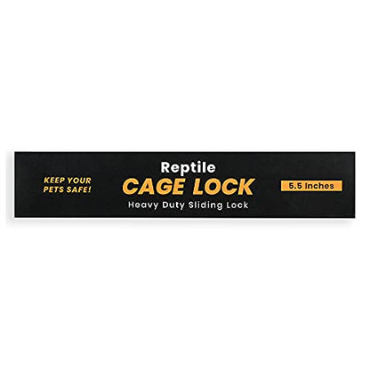 Showcase Lock for Reptile Tanks, Reptile Terrariums, Reptile Habitats