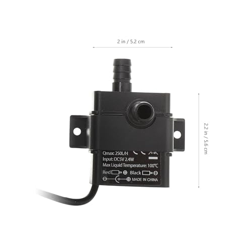 Mini Brushless Dc Submersible Water Pump 5v 2-meter Lift for Aquarium Fish Tank and Pet Drinking Fountain, Compact Cooling Circulation Pump for Hydroponic and Small Fountain