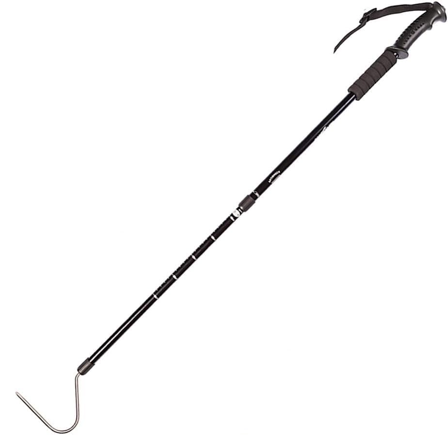 AYNEFY Retractable Snake Hook, Stainless Steel Extensible Snake Catcher Capture Hook Adjustable Reinforced Lightweight Reptile Grabber Snake Catcher with Handle Professional Reptile