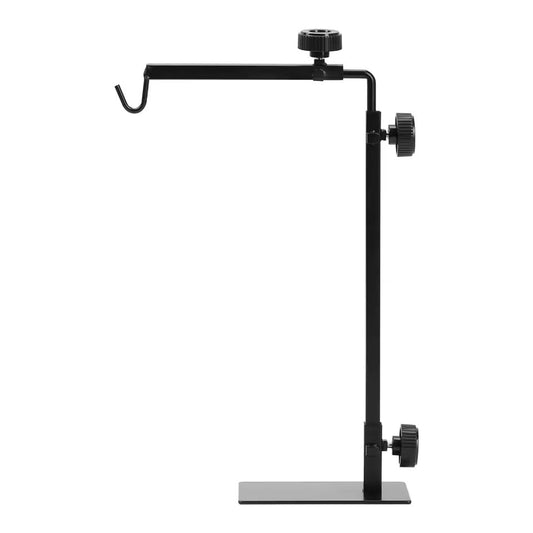 EatingBiting Amphibian Reptile Lampshade Lamp Holder Adjustable Extendable Metal Floor Lamp Holder Portable Animal Heating Lamp Holder for Lizards Turtles Tank Feeding Box 25-37inch