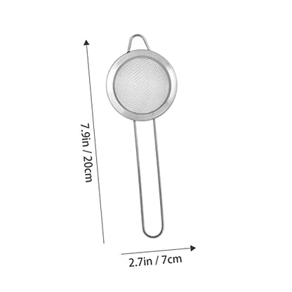 2PCS Stainless Steel Reptile Sand Shovel Lizard Litter Cleaner Fine Mesh for Substrate Sifting Suitable for Tortoise and Desert Lizard Waste Cleanup