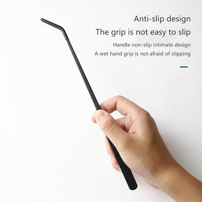 Reptiles Feeding Tongs Clamp Long Nonslip Coated Stainless Steel for Safe Pet Food Handling Pet Feeding - color: Feeding Tweezers