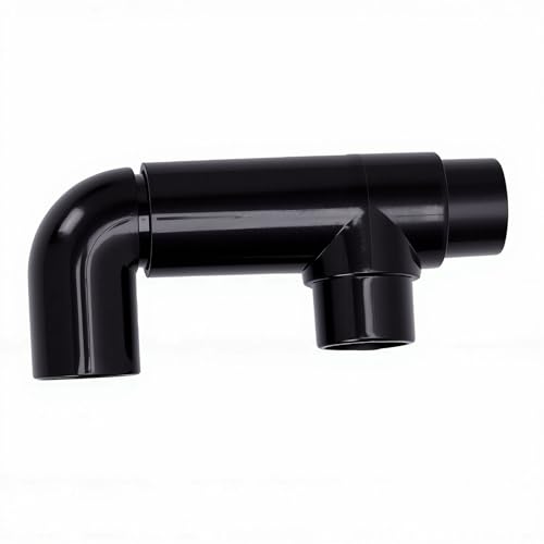Pssopp Fish Tank Water Outlet Fish Tank Nozzle, PVC Double Outlet High Water Reptile Spray Nozzle for Aquarium Clean and Circulation. Aquarium Aerators and Pumps (External Diameter 23mm/0.9in)