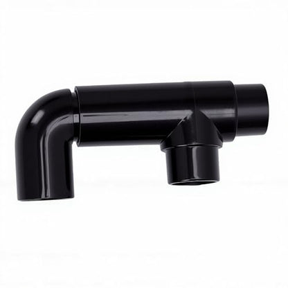 Pssopp Fish Tank Water Outlet Fish Tank Nozzle, PVC Double Outlet High Water Reptile Spray Nozzle for Aquarium Clean and Circulation. Aquarium Aerators and Pumps (External Diameter 23mm/0.9in)