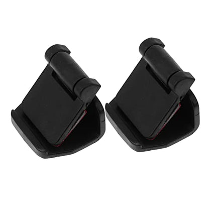 Gecko Tank 4pcs -Escape Lock Amphibia Reptile Terrarium Lid Clips Breeding Box Glass Turtle Tank Buckle Reptile Box Supplies Feeding Buckle Feeding Pet Lizard - color: Black, size: 5X3X2.5cm