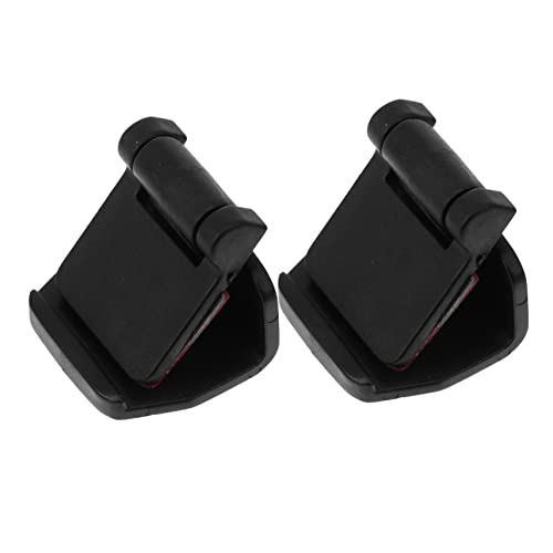 Gecko Tank 4pcs -Escape Lock Amphibia Reptile Terrarium Lid Clips Breeding Box Glass Turtle Tank Buckle Reptile Box Supplies Feeding Buckle Feeding Pet Lizard - color: Black, size: 5X3X2.5cm