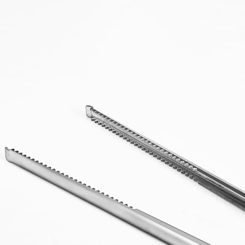 2 Pcs 38cm Long Snake Feeding Tongs Tweezers Stainless Steel Reptile Feeding Tongs Forceps Extra Long Aquarium Tongs Lizard Feeding Tools Tank Accessories