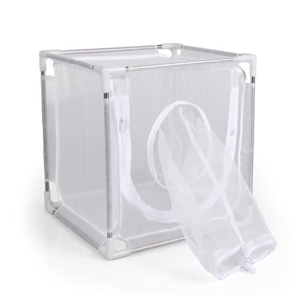 RESTCLOUD Insect Breeding Cage, Insect Rearing cage with Ultra Fine Mesh, Size 12" x 12" x 12"