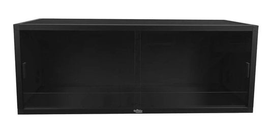 Reptile Habitats 48x24x18 (90 Gallon) Bearded Dragon Enclosure V2 PVC Panels, Glass Doors, Lightweight, Easy to Assemble, Heavy Duty Screen, Aluminum Frame