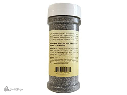 Josh's Frogs Hermit Crab Mineral Supplement Blend (4.5 oz)- Greensand Earthworm Castings Calcium