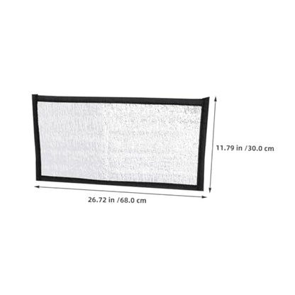 WOONEKY Insulation Pad Reflective Film Frog Heating Pad Hamster Heater Heat Mat for Lizard - size: 68.00X30.00X0.10CM