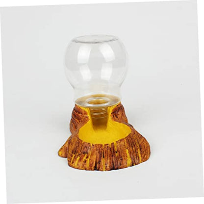 HANABASS Water Feeder for Reptiles Pet Drinking Fountain Craft Smooth Surface Easy to Clean