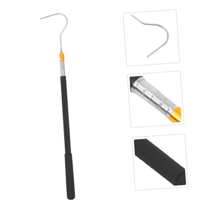 Stainless Steel Snake Catcher Tool Telescopic Snake Hook for Easy Handling Professional Trap