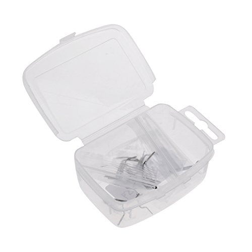 11 Pieces Fly Fishing Rod Guide Set Building Wrapping 9FT 4-6WT Hard Snake Guide Tip Hook DIY Eye Rings Different Size
