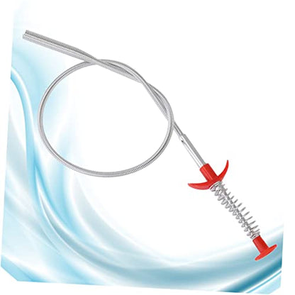 Uonlytech Snake Long Dredging Tool Easy to Bend and Clean Hair Clogs Sink Kitchen Bathroom