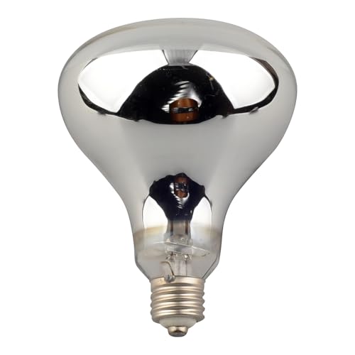Sundew 125W Reptile Mercury Vapor Bulb, 120V E26 Base, Coated Glass UVA/UVB Basking Lamp, R36 (115mm)